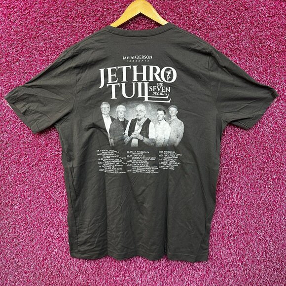 Jethro Tull The Seven Decades Tour Tshirt size 2x - Picture 4 of 4